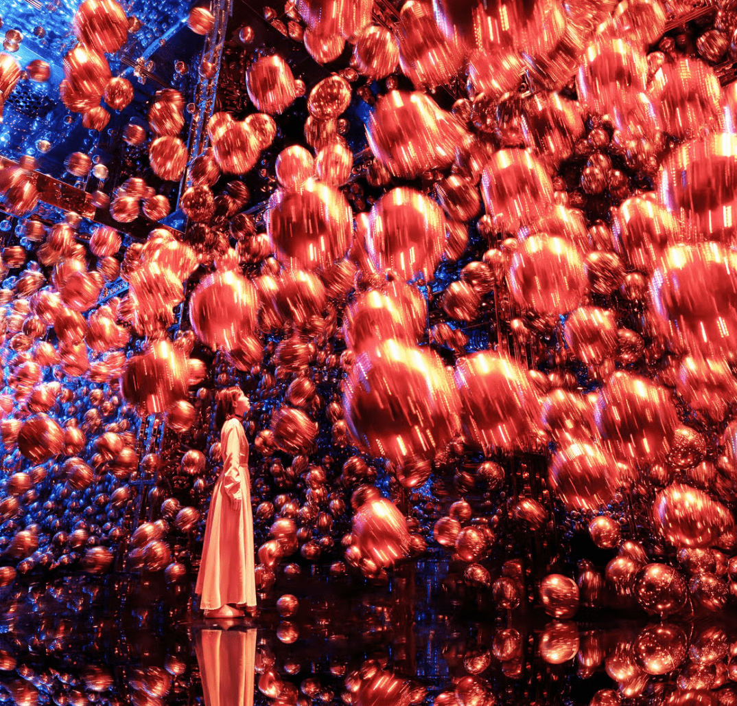 京都teamLab 2025｜3. Morphing Continuum 變形連續體